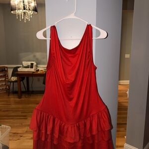 Kimchi Blue Vibrant Red Dress